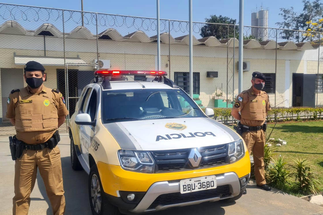 PM prende dois foragidos da Justiça, em Ponta Grossa