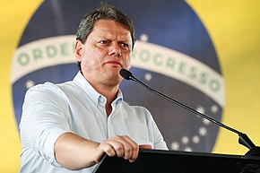 Tarcísio anuncia intenção de reeleição ao governo de SP em 2026