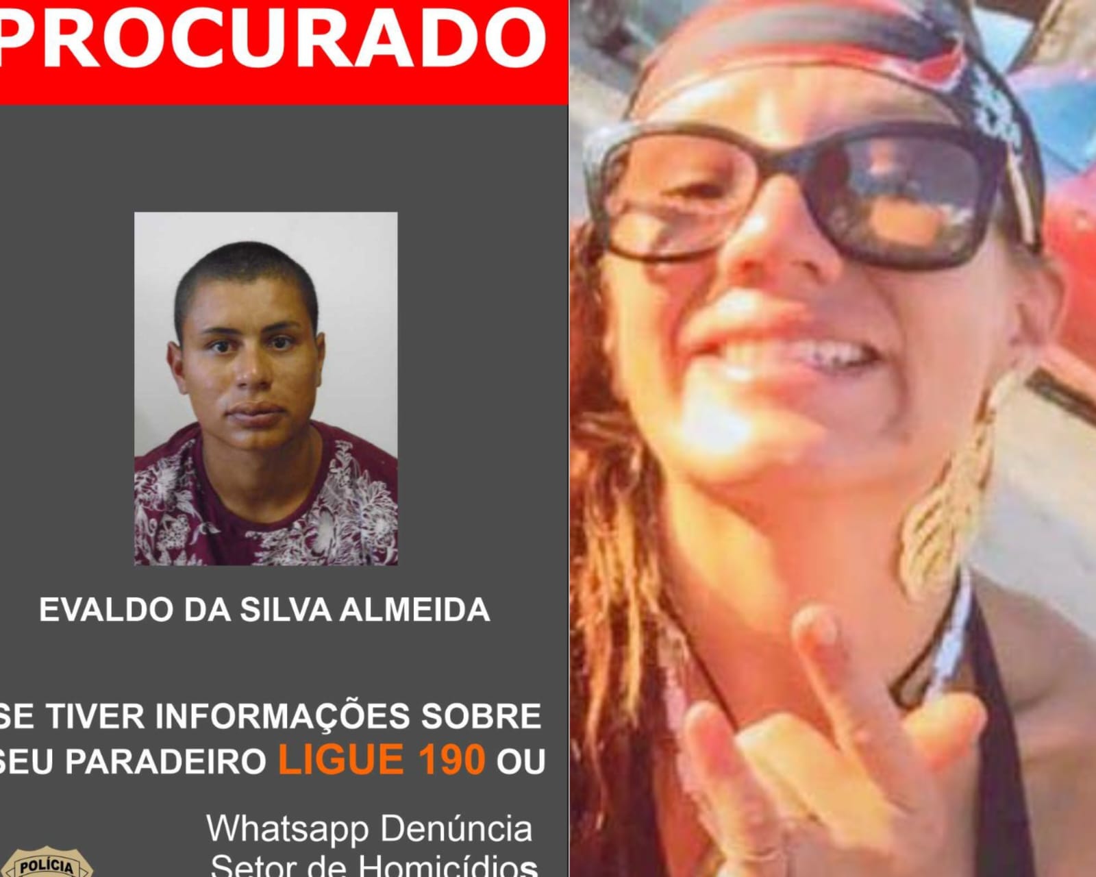 Polícia identifica suspeito de matar jovem em Ponta Grossa