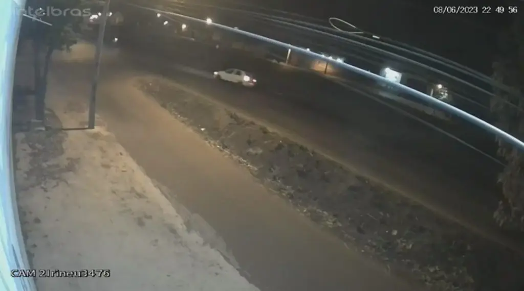 Vídeo: câmera de segurança flagra acidente que matou  motoboy