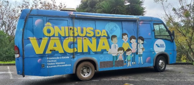 Confira as ações do Ônibus da Vacina nesta semana em PG