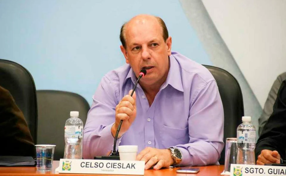 Vereador  Celso Cieslak é afastado do mandato após operação do Gaeco