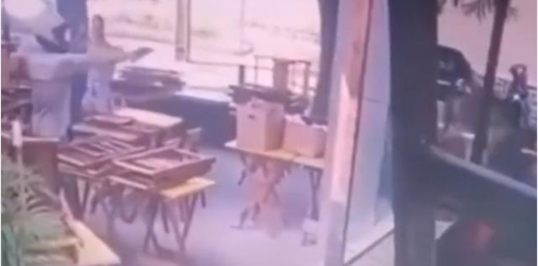 Vídeo: bandido mata dono de restaurante com vários tiros