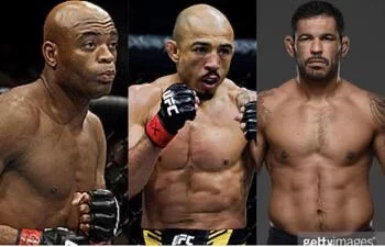 Anderson Silva, José Aldo e Irmãos Nogueira serão homenageados pelo UFC