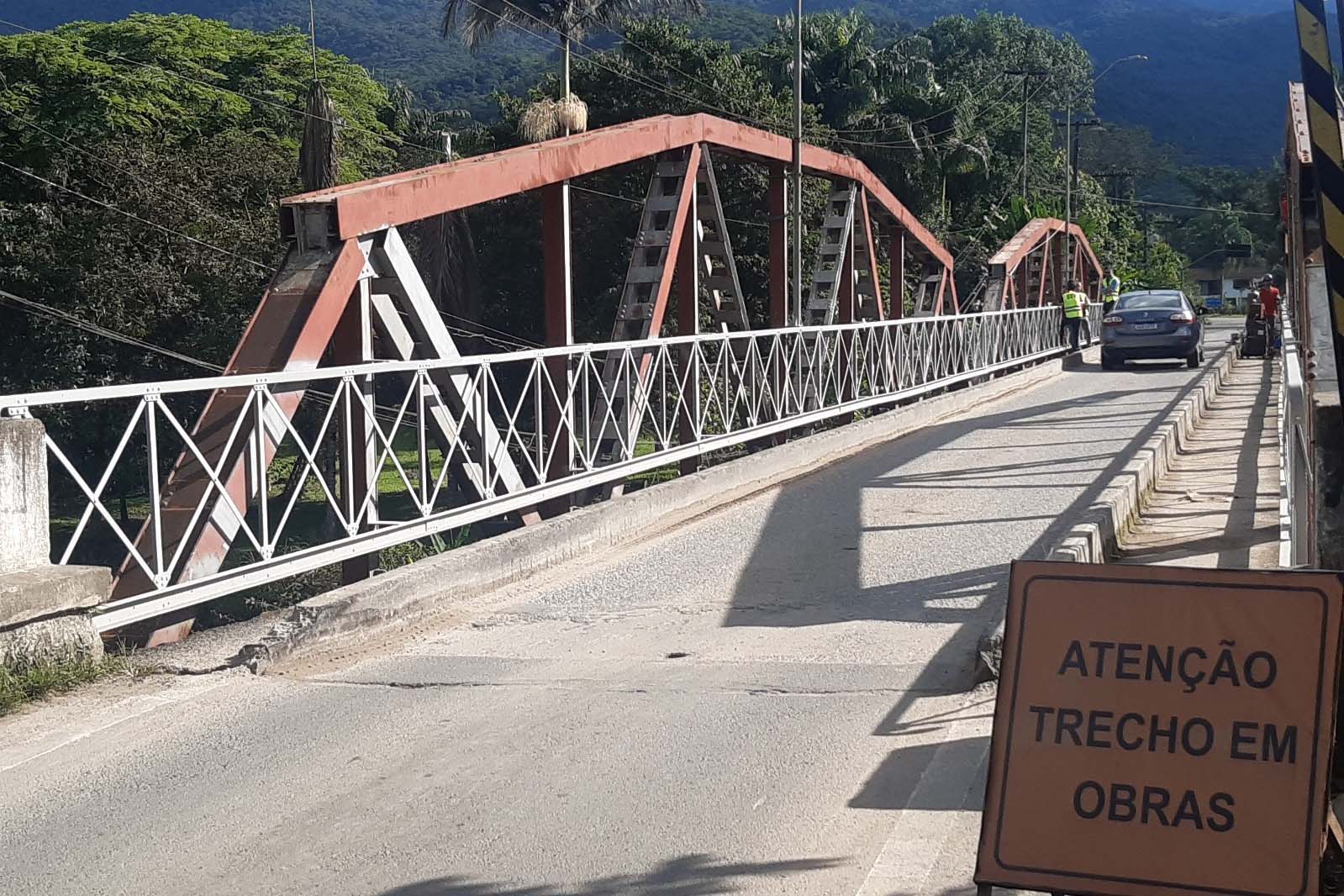 Ponte de Porto de Cima, em Morretes, terá bloqueios parciais a partir de 17 de julho
