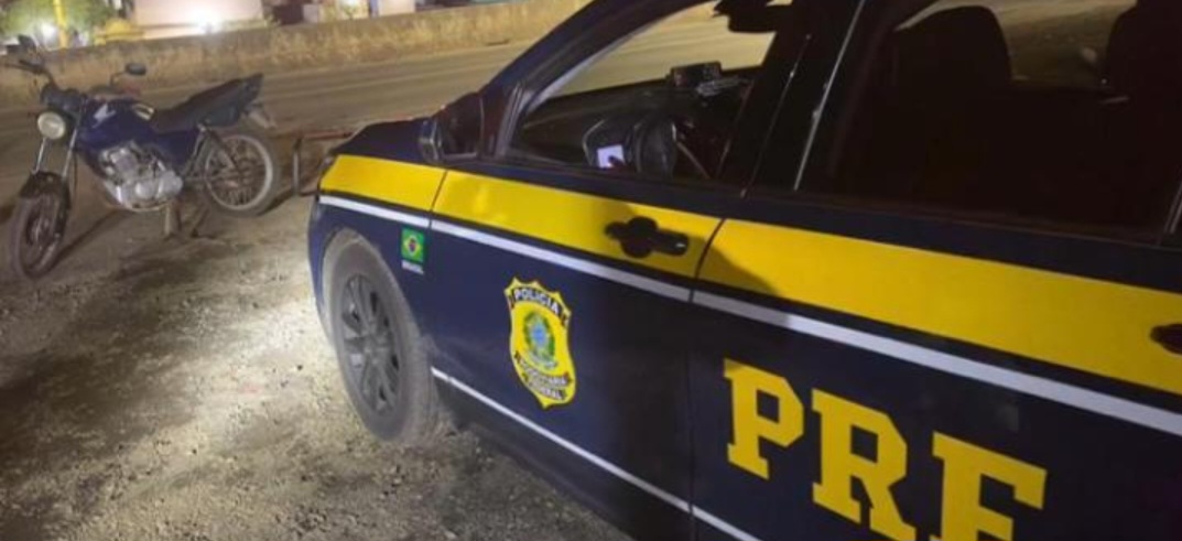 Polícia Rodoviária Federal apreende na região moto com débitos de R$ 73 mil