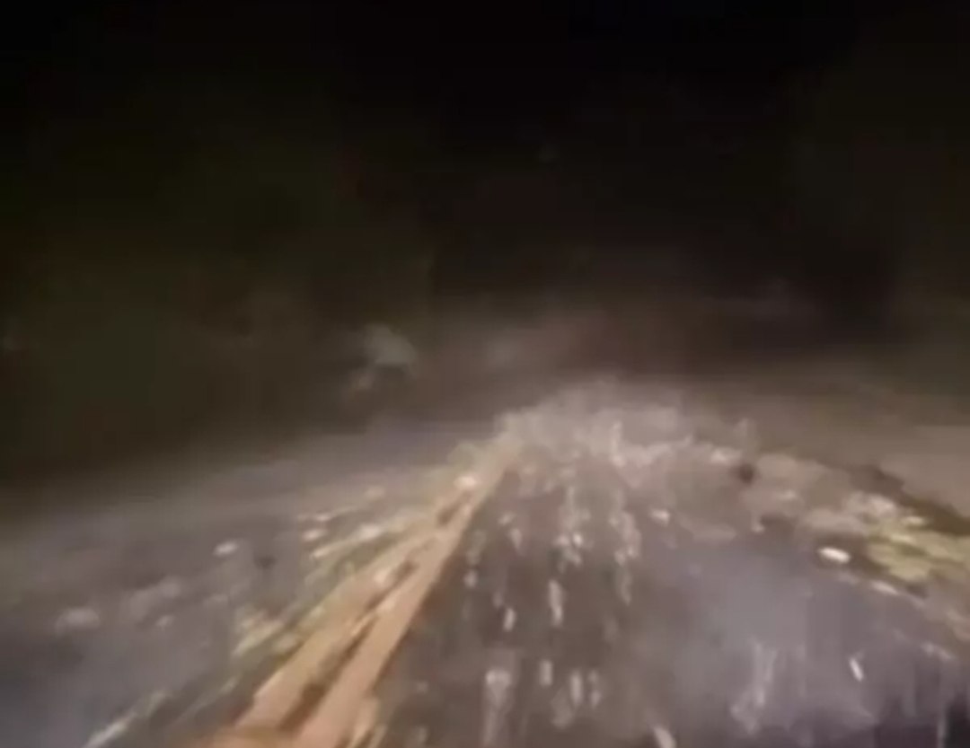 Vídeo: temporal com granizo atinge o   Paraná