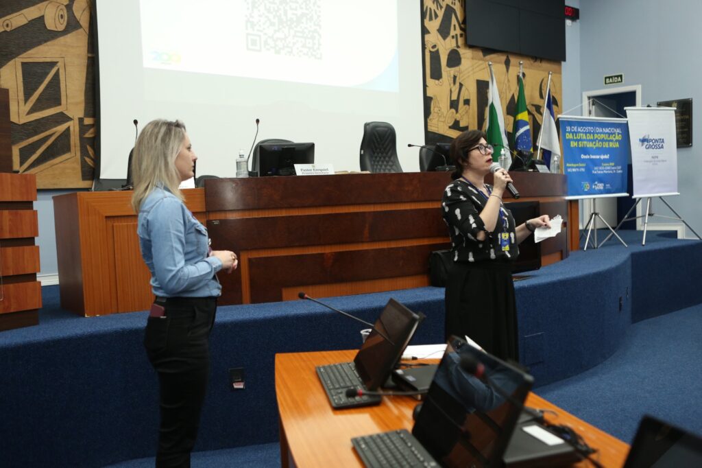 Audiência pública discute propostas ao atendimento da pessoa em situação de rua em Ponta Grossa