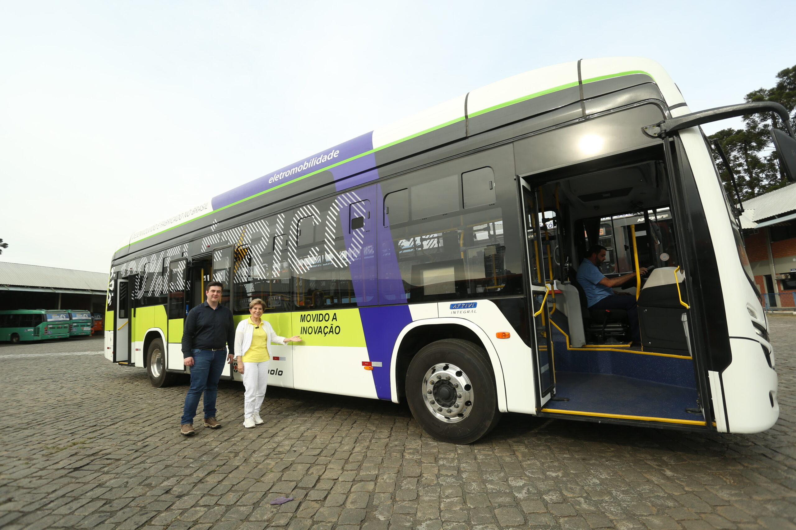 Ponta Grossa testa novo modelo de ônibus para o transporte coletivo