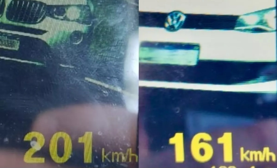 Vídeo: PRF flagra BMW a mais de 200 km/h durante feriado no Paraná