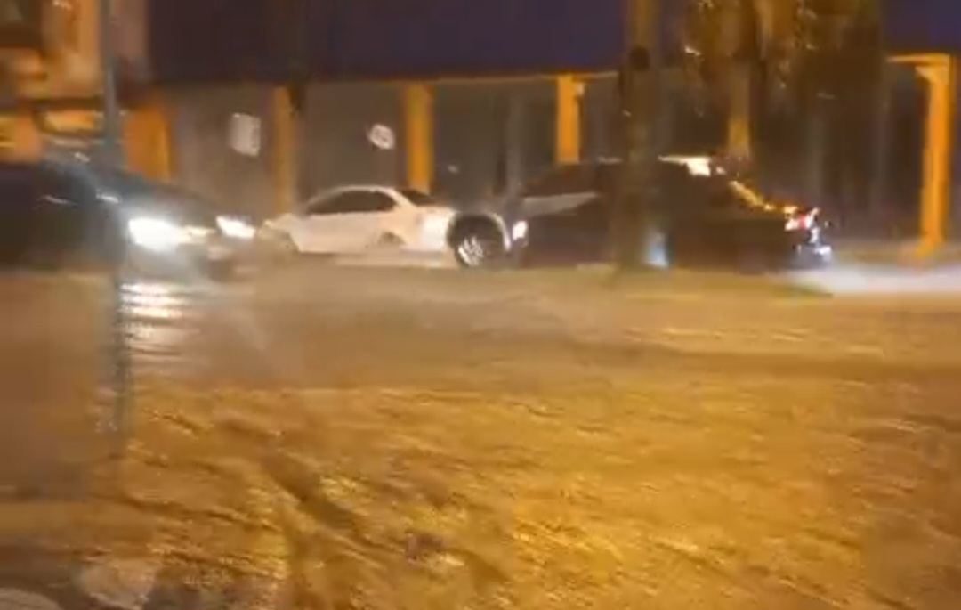 Vídeo: Chuva de granizo e tempestade assustam moradores de PG
