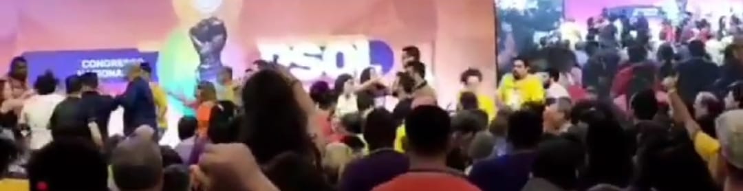 Vídeo: Esquerdistas ‘saem na mão’ em congresso do PSOL