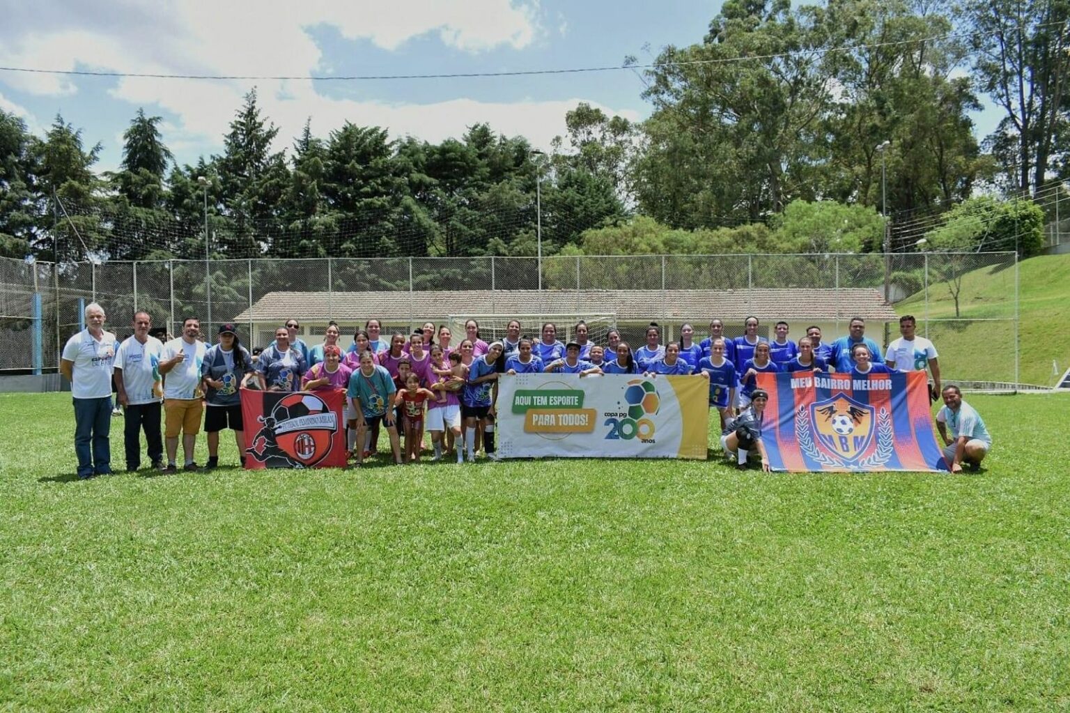 Equipes campeãs recebem premiação da Copa PG 200 Anos