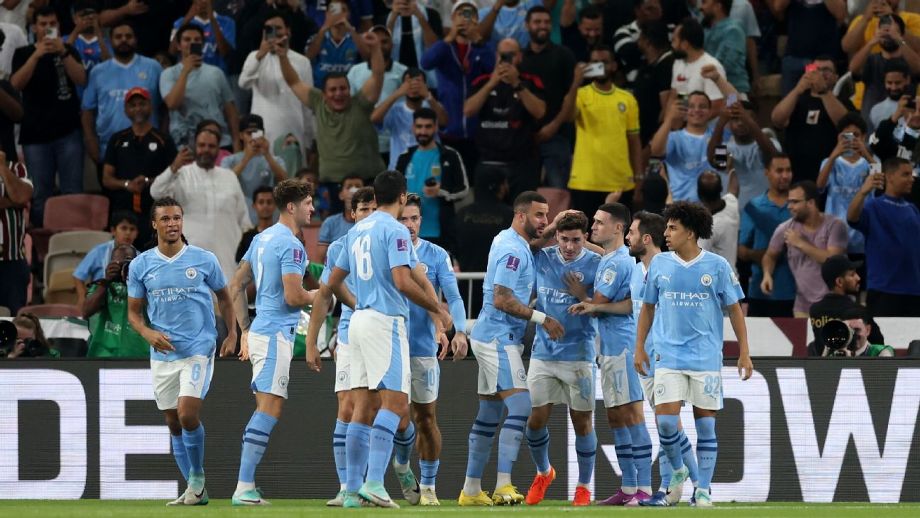 Fluminense é massacrado pelo Manchester City e leva goleada de 4 a 0 no Mundial de Clubes