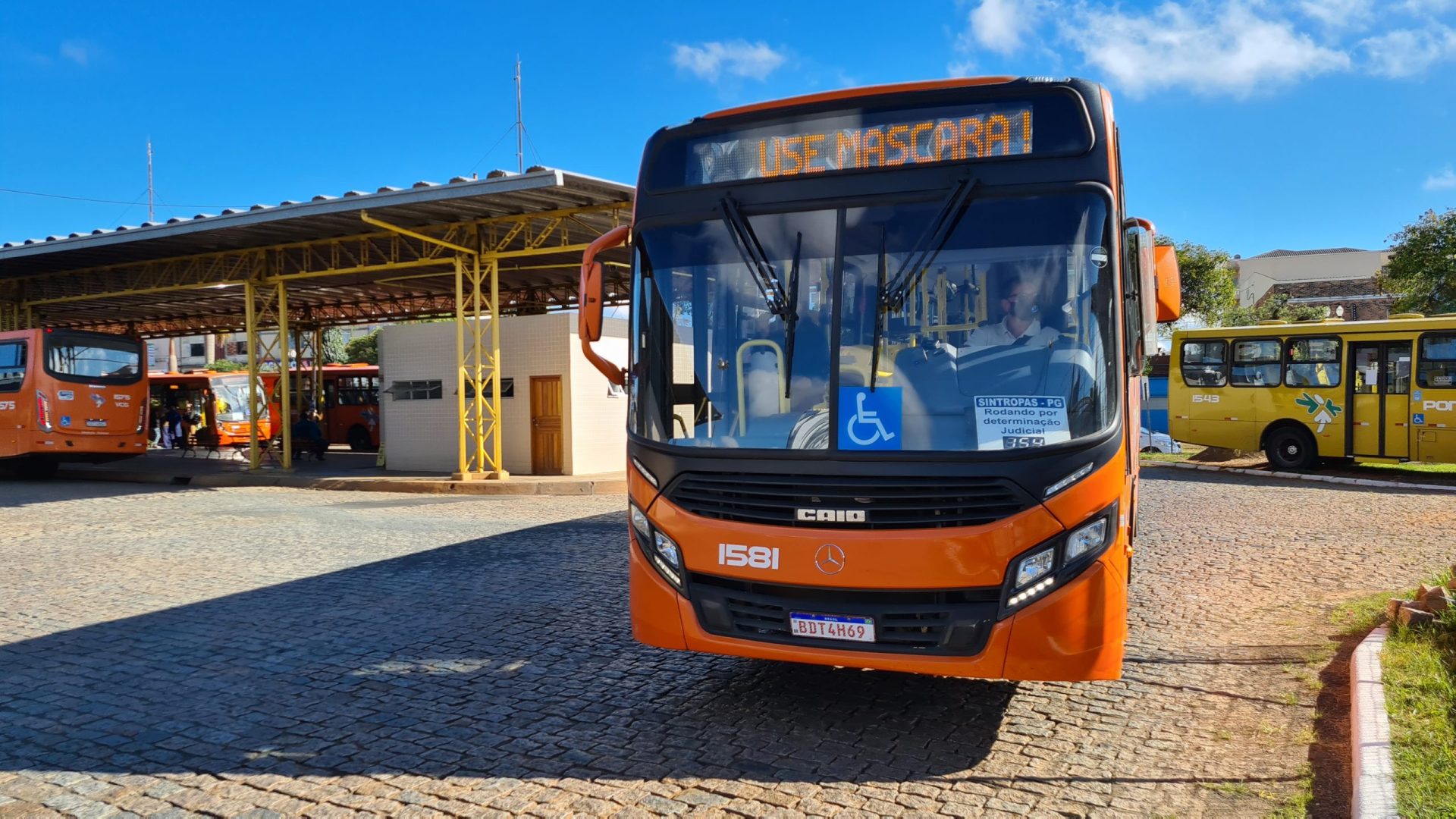 Motoristas da VCG também passarão a realizar a função de cobradores dentro dos ônibus