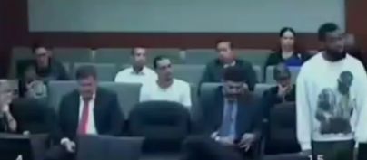 Vídeo: preso ataca juíza e ‘voa’ em tribunal de Las Vegas após ser condenado