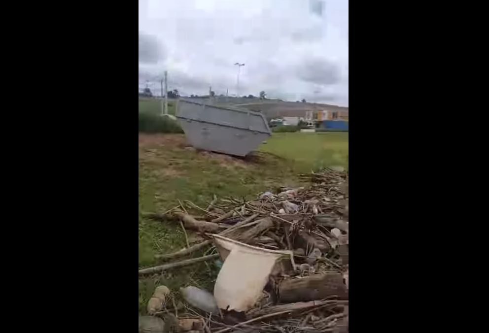 Moradores reclamam de lixo e mau cheiro no Lago de Olarias em Ponta Grossa