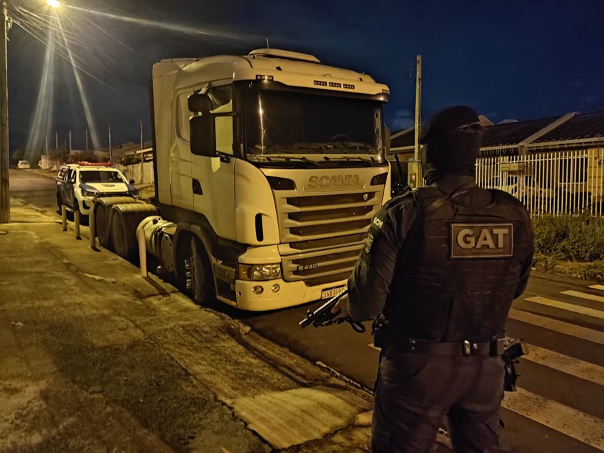 Guarda Municipal localiza caminhão roubado no Boa Vista