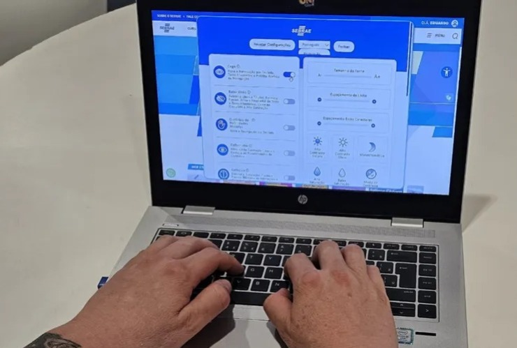 Sebrae oferta cursos com acessibilidade digital
