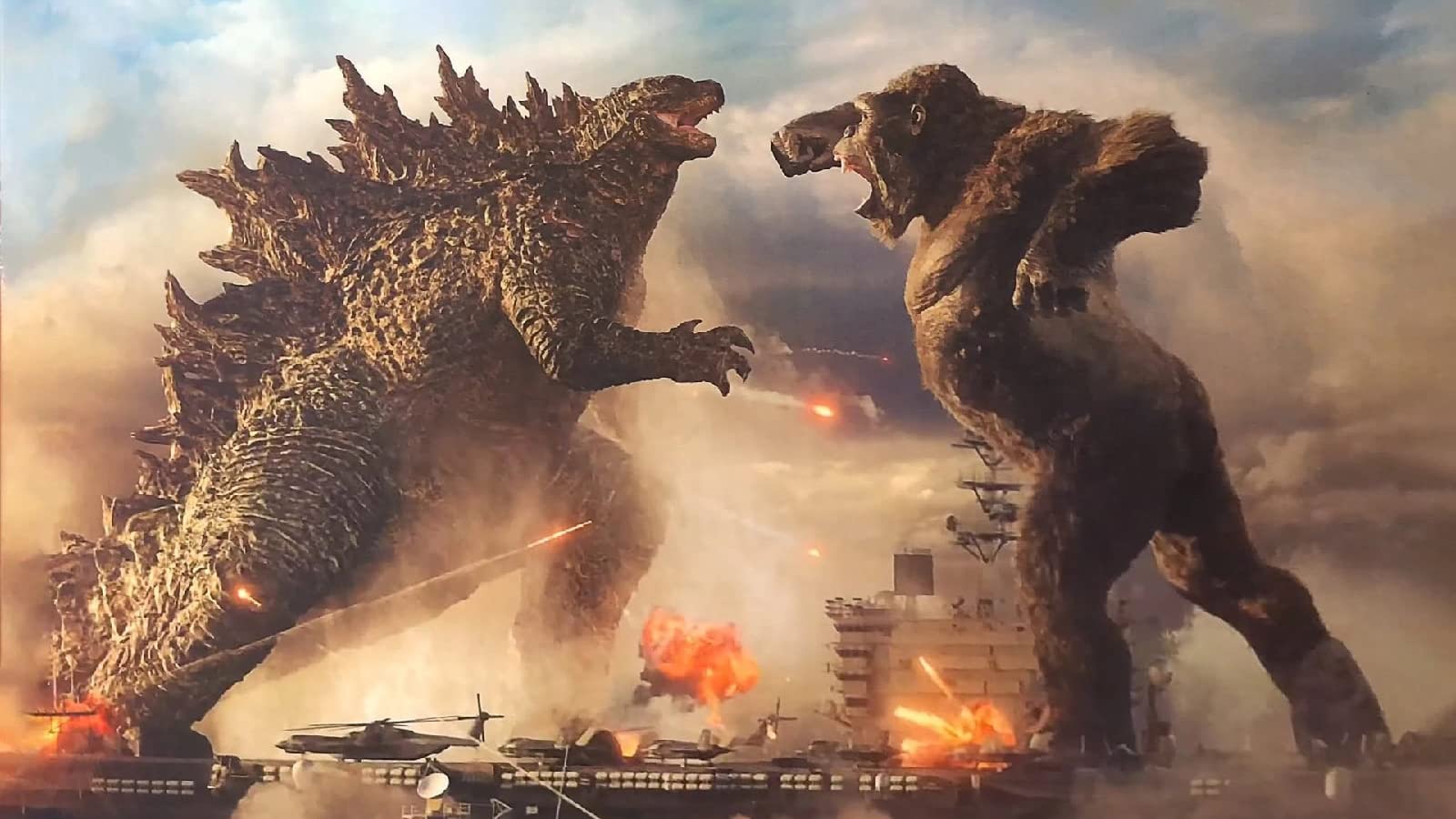 Godzilla x Kong: novo filme do MonstroVerso ganha foto com os dois monstros Alfas