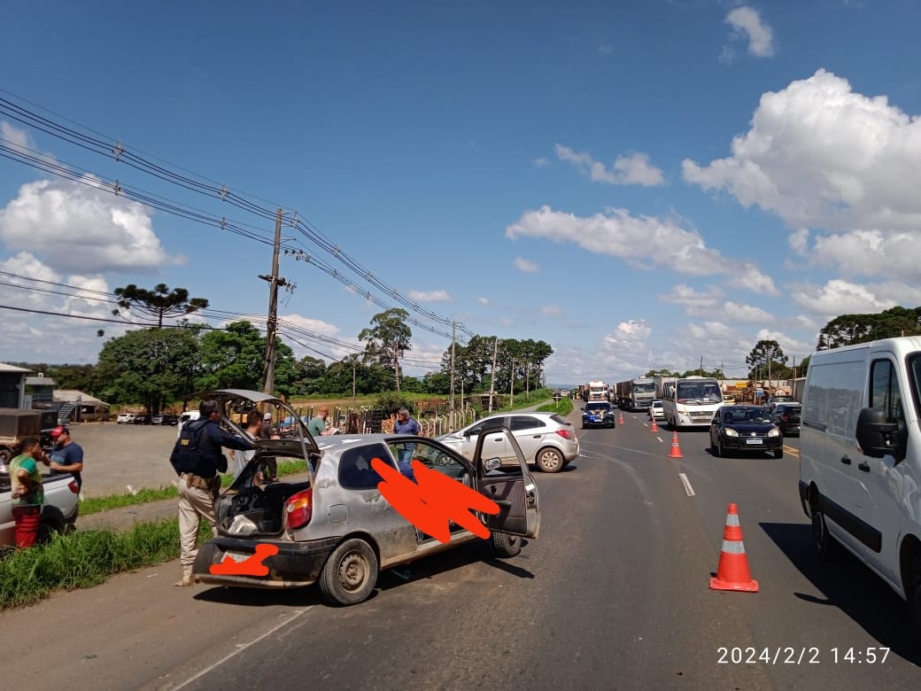 Motorista fica gravemente ferido após acidente na Avenida Souza Naves