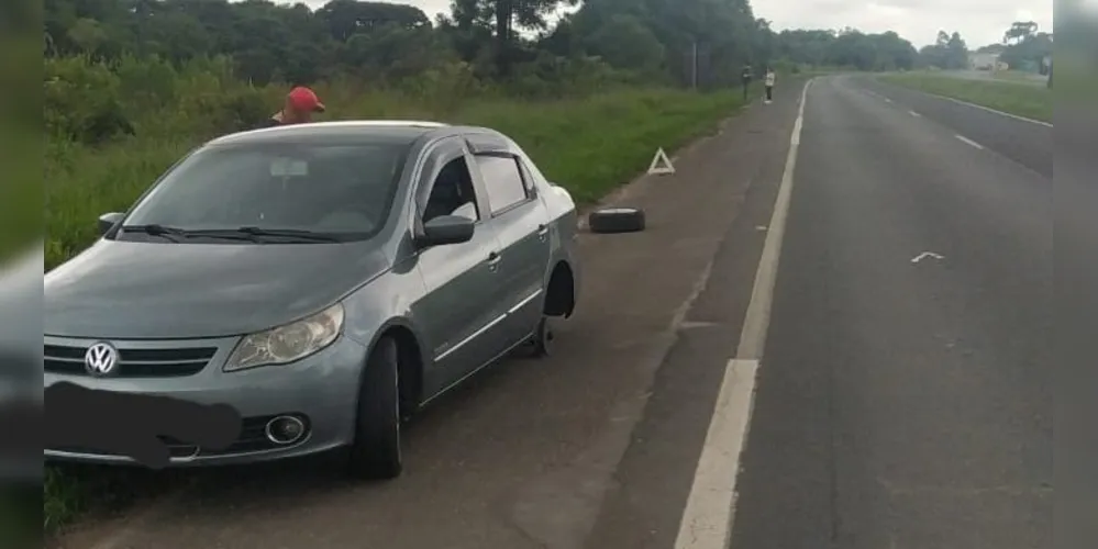 PRE prende motorista embriagado após acidente envolvendo motociclista na PR-151