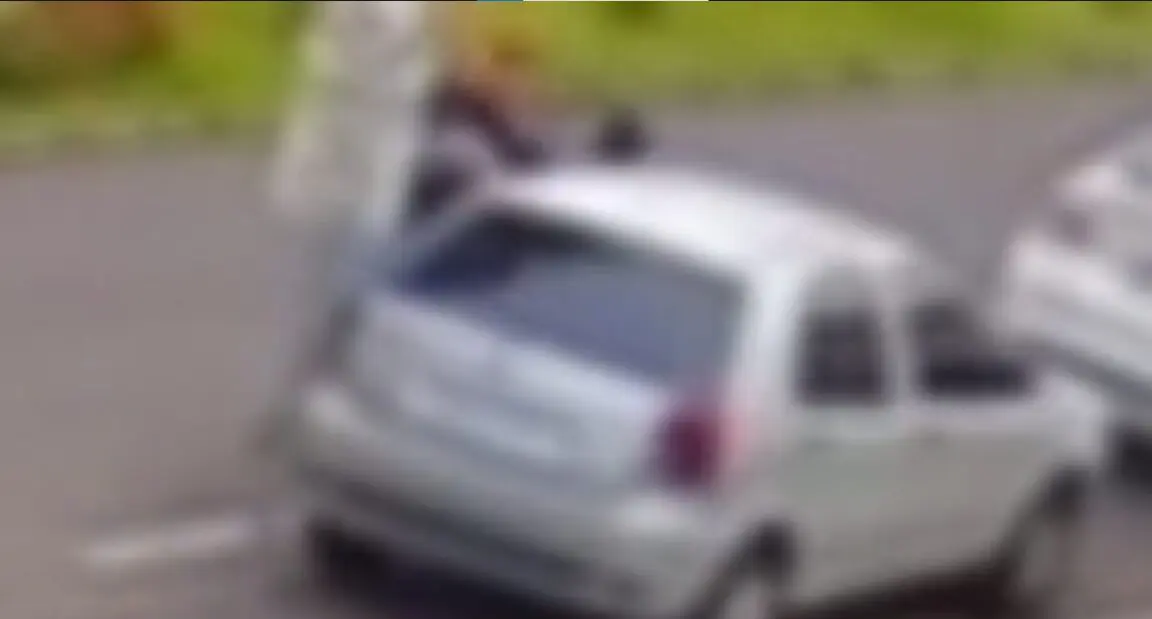 Vídeo: É preso o suspeito de tentar roubar carro de professora