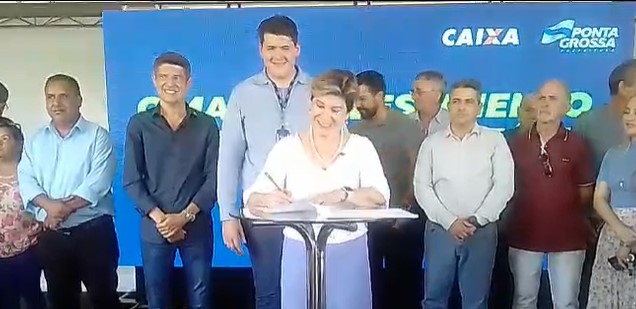 Prefeita Elizabeth anuncia o maior investimento em asfalto da história de Ponta Grossa