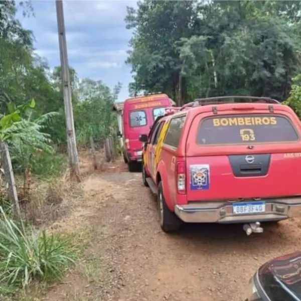 Bombeiros encontram corpo de jovem desaparecido há 4 dias