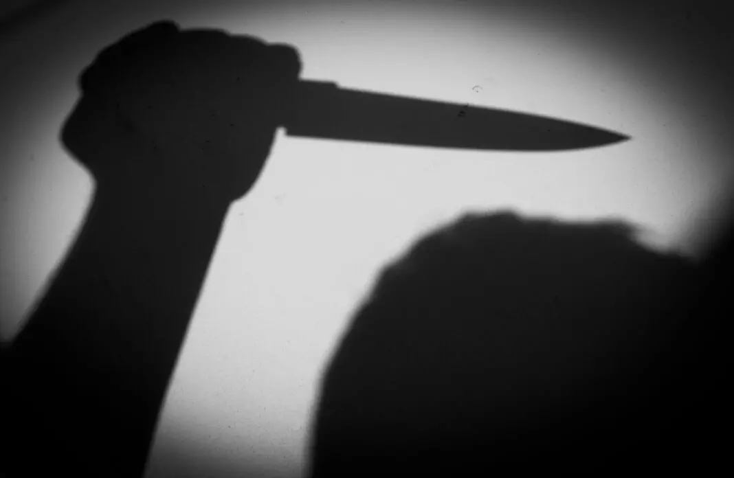 Homem espera esposa dormir para atingi-la com golpes de faca após a mesma o morder durante o ato sexual