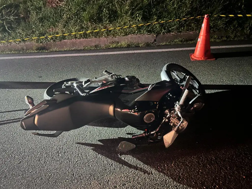 Trágico acidente mata motociclista na BR-277