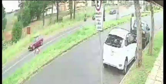 Vídeo: Câmera flagra acidente que matou motociclista em Ponta Grossa