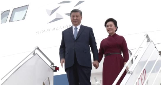 Presidente chinês está na França em busca de reaproximação com países europeus