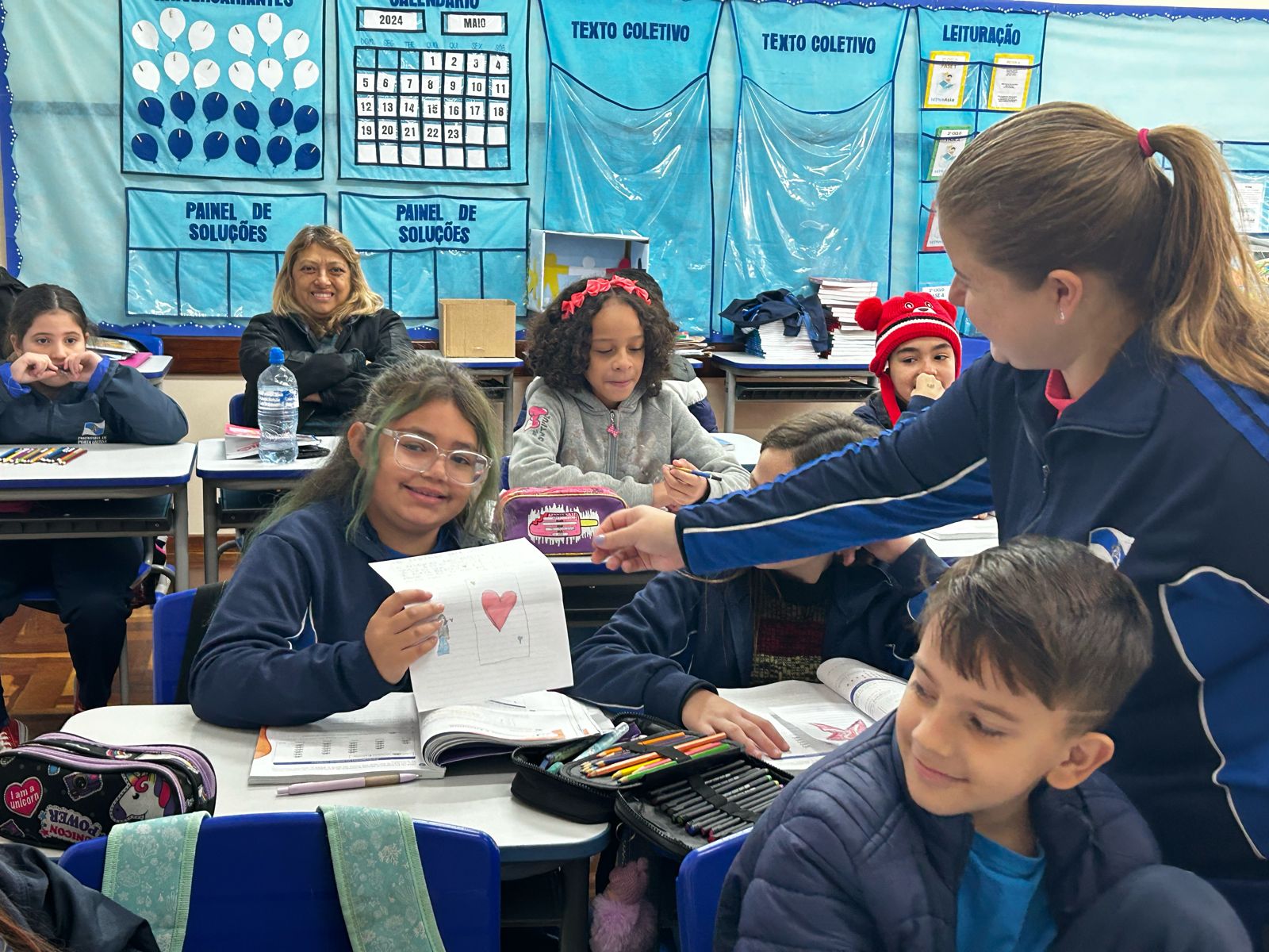 RS agradece cartas e doações enviadas por alunos de Ponta Grossa