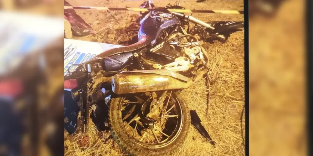 Acidente entre motocicletas deixa duas pessoas mortas