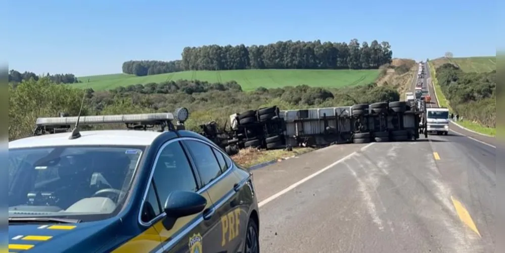 Trágico acidente mata uma pessoa na BR-277