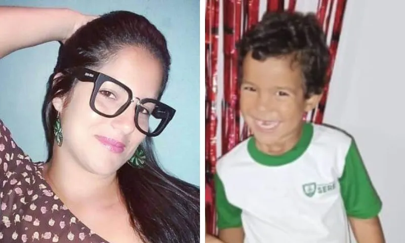 Mãe e filho são encontrados mortos dentro de casa