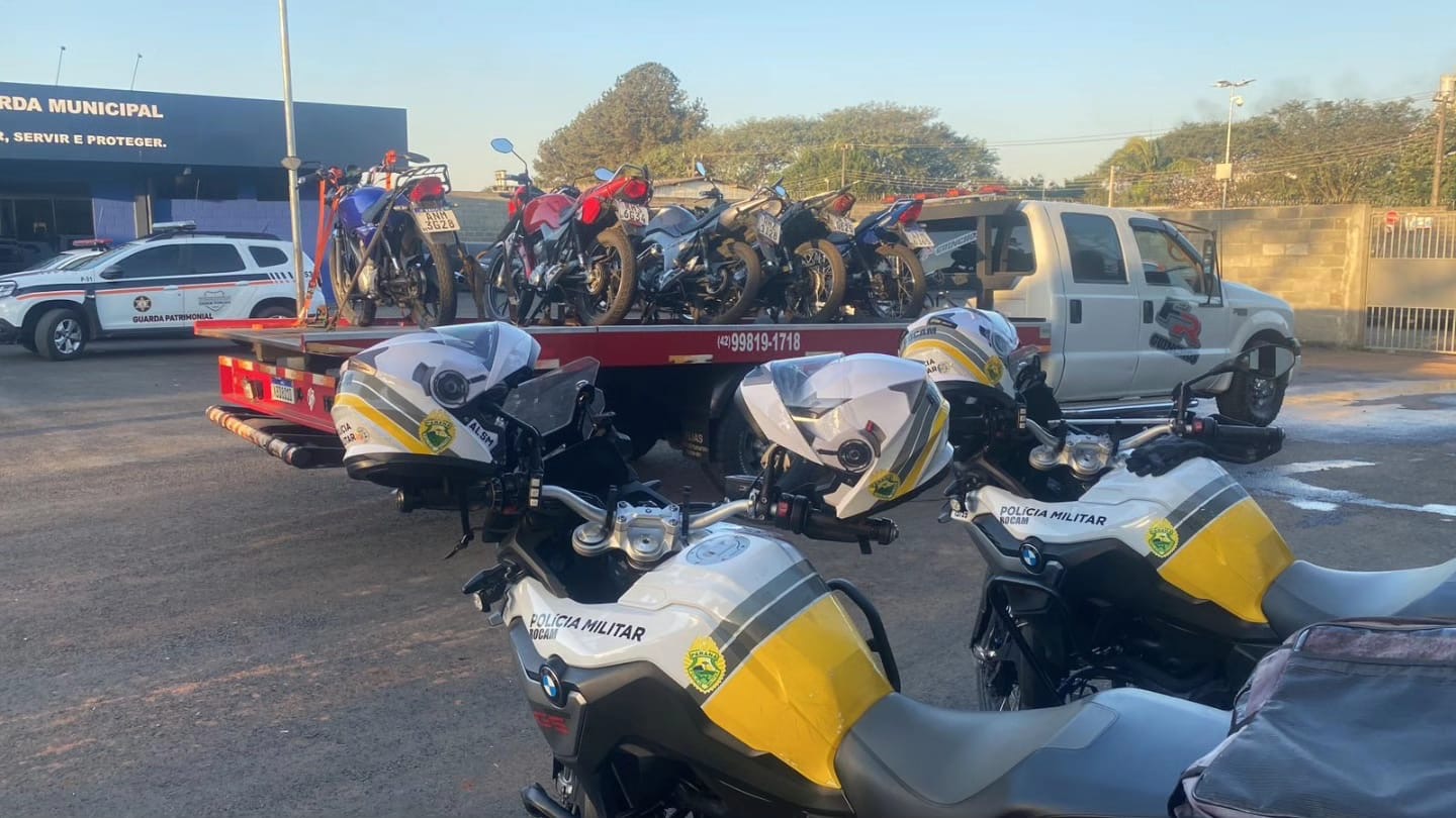 Polícia é chamada e recolhe 5 motos na ‘Rua do Grau’