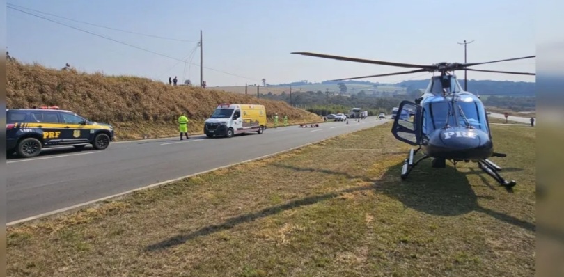 Trágico acidente mata motociclista e deixa criança com ferimentos graves