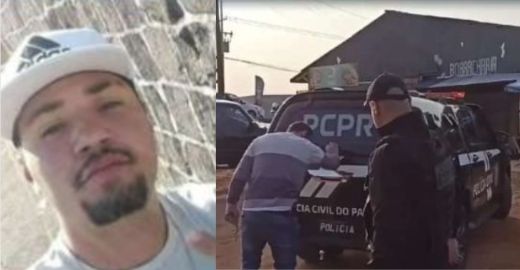 Vídeo: polícia prende jovem suspeito de matar a esposa em PG