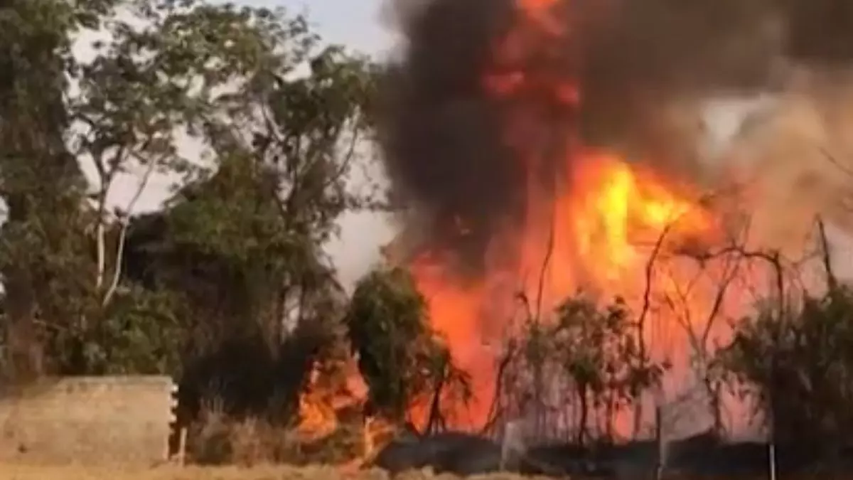 Trabalhador morre após ter 90% do corpo queimado durante incêndio