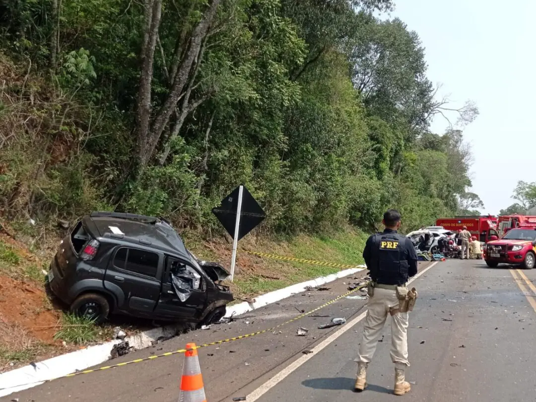 Motorista morre em acidente na BR-277