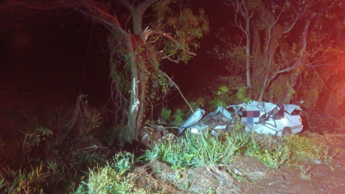 Trágico acidente mata motorista de 35 anos