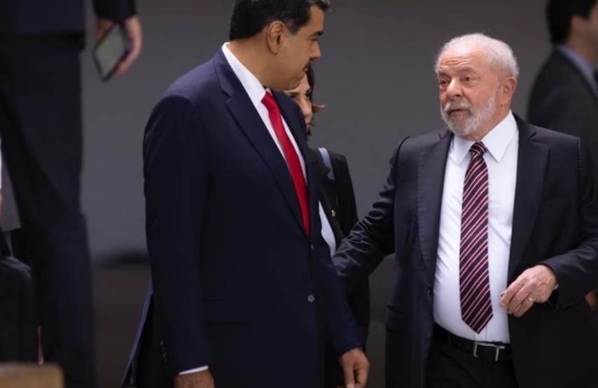  Maduro cobra pronunciamento de Lula sobre veto ao Brics