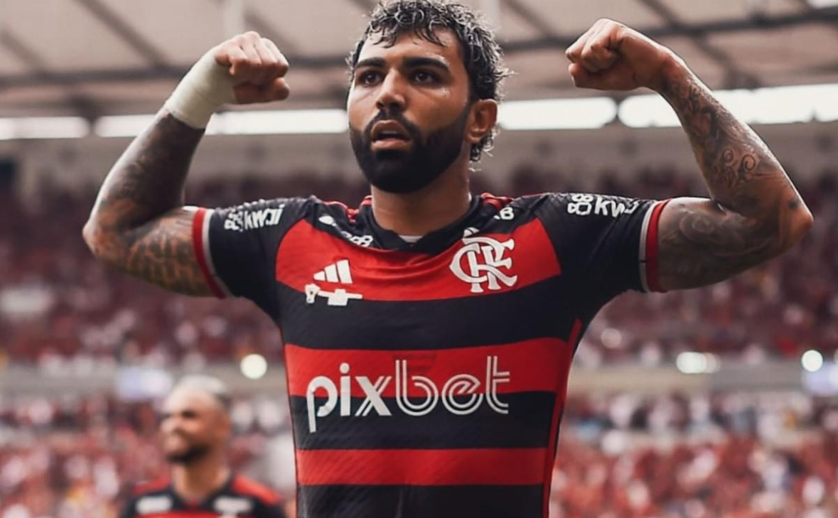 Flamengo faz 3 a 1 no Atlético-MG em 1º jogo da final