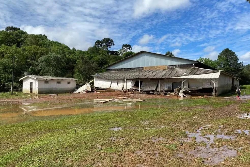 Bebê de dois anos é levada por enxurrada após fortes chuvas