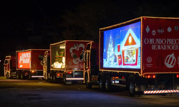 Caravana Iluminada 2024 passa pelos bairros nesta segunda-feira (23)