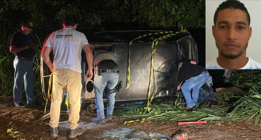 Mulher morre após ser feita de ‘escudo humano’ no Paraná por homem que depois foi morto em confronto com a polícia