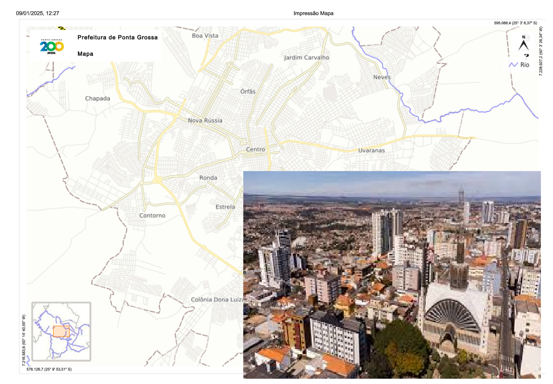 PG adota nova forma de autenticação no sistema de Geoprocessamento