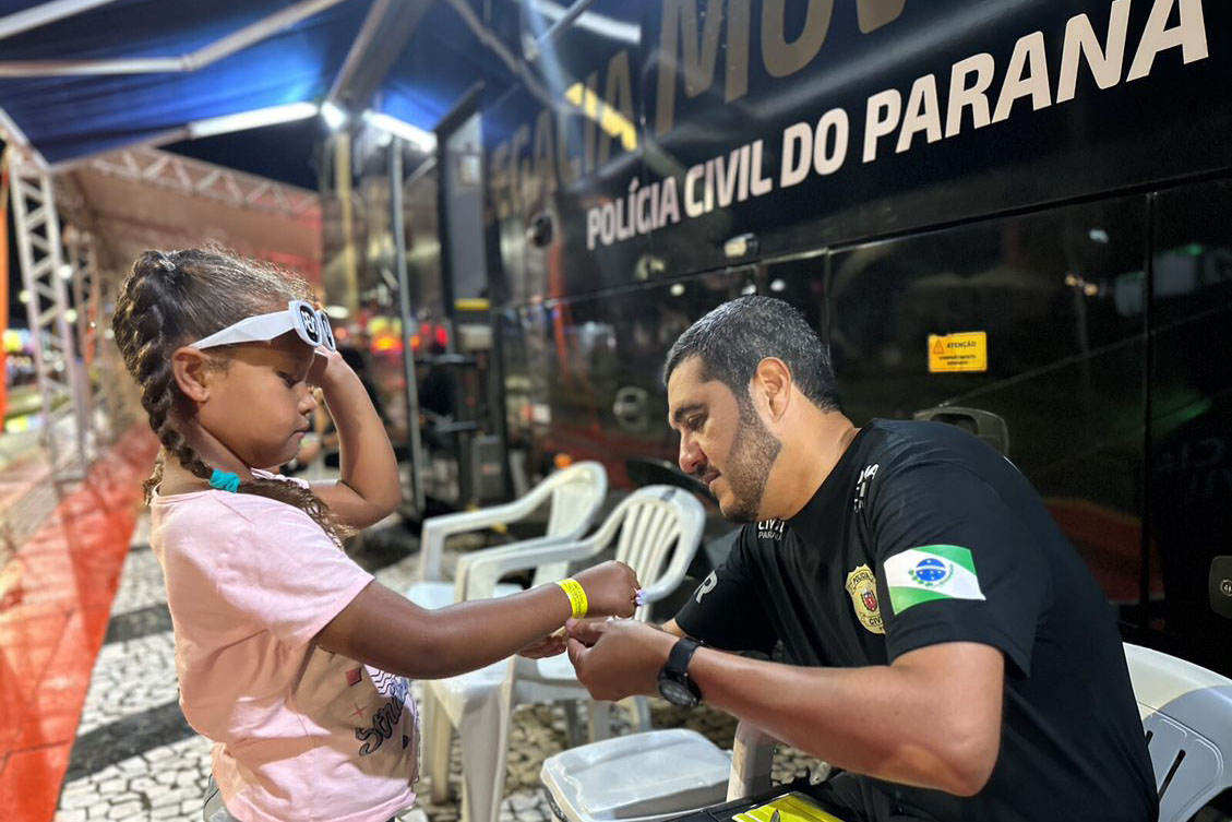 Polícia Civil do PR orienta sobre os cuidados com as crianças durante o Carnaval